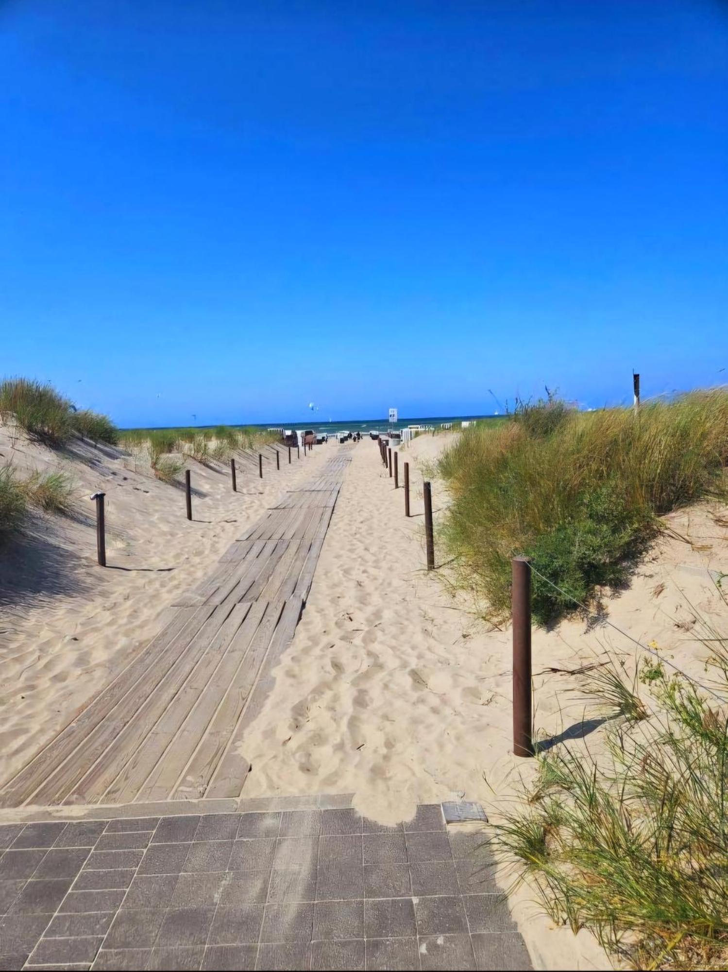 Ostseeoase Mit Strandkorb Am Apartment Rostock